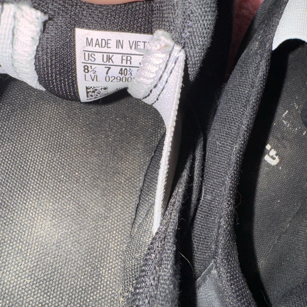 adidas Women's Black Slip-On Sneakers - Picture 3 of 3